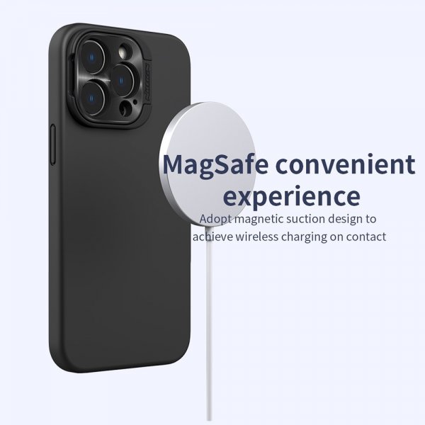 Nillkin iPhone 14 Pro Max Deksel LensWing MagSafe Svart