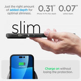 Spigen iPhone 14 Pro Max Deksel Liquid Air Matte Black
