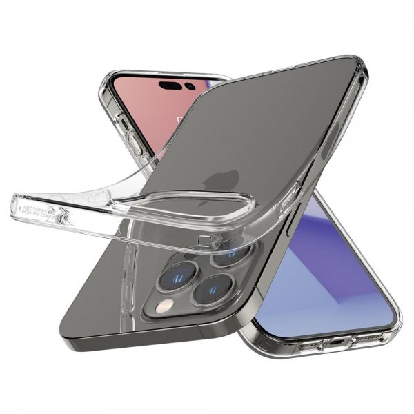 Spigen iPhone 14 Pro Max Deksel Liquid Crystal Crystal Clear