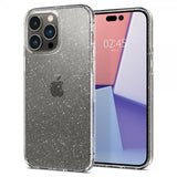 Spigen iPhone 14 Pro Max Deksel Liquid Crystal Glitter Crystal Quartz