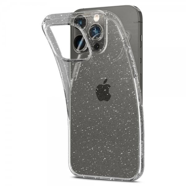 Spigen iPhone 14 Pro Max Deksel Liquid Crystal Glitter Crystal Quartz