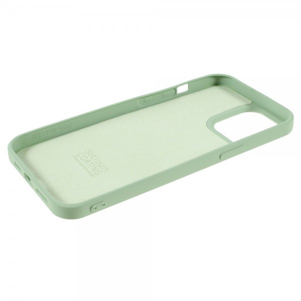X-Level iPhone 14 Pro Max Deksel Liquid Silicone Lysegrønn