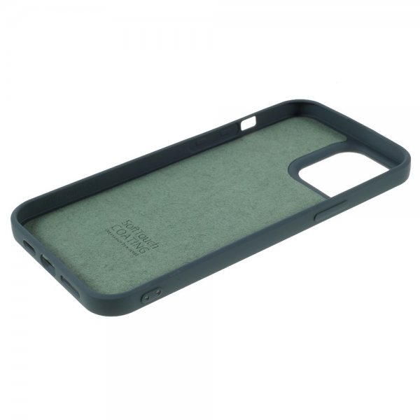 X-Level iPhone 14 Pro Max Deksel Liquid Silicone Petrol