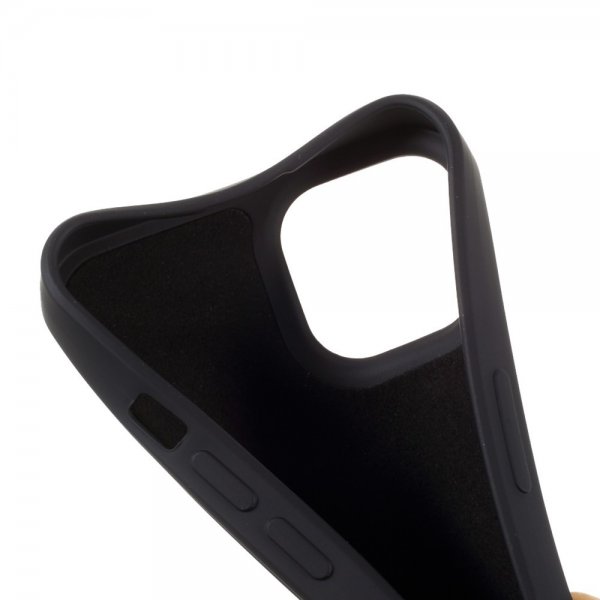 X-Level iPhone 14 Pro Max Deksel Liquid Silicone Svart
