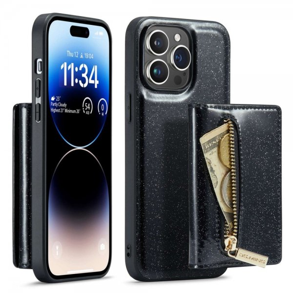 Dg.Ming iPhone 14 Pro Max Deksel M3 Series Avtakbart Kortholder Svart