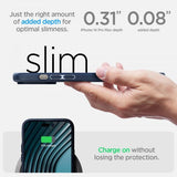 Spigen iPhone 14 Pro Max Deksel Mag Armor MagFit Navy Blue