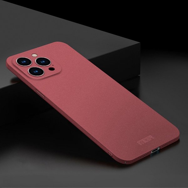 Mofi iPhone 14 Pro Max Deksel Matte Shield Rød