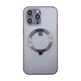 Rvelon iPhone 14 Pro Max Deksel Roterbart Stativ Lilla