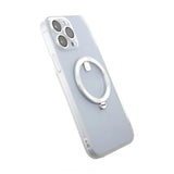 Rvelon iPhone 14 Pro Max Deksel Roterbart Stativ Hvit
