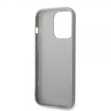 Karl Lagerfeld iPhone 14 Pro Max Deksel Monogram Iridescent Sølv