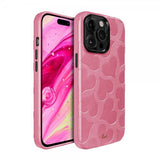 LAUT iPhone 14 Pro Max Deksel Motif MagSafe Pink Hearts