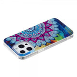 iPhone 14 Pro Max Deksel Motiv Blå Mandala