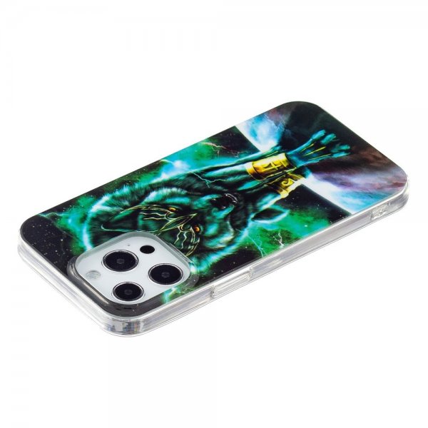 iPhone 14 Pro Max Deksel Motiv Ulv
