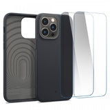 Caseology iPhone 14 Pro Max Deksel Skjermbeskytter Nano Pop 360 Black Sesame