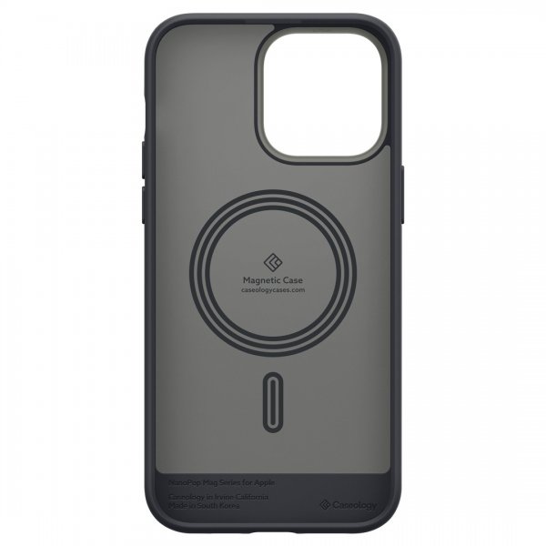Caseology iPhone 14 Pro Max Deksel Nano Pop Mag Black Sesame