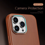 Dux Ducis iPhone 14 Pro Max Deksel Naples Series MagSafe Lysebrun