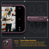 Caseology iPhone 14 Pro Max Deksel Parallax Mag Burgundy Bean