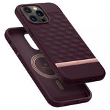 Caseology iPhone 14 Pro Max Deksel Parallax Mag Burgundy Bean