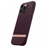 Caseology iPhone 14 Pro Max Deksel Parallax Mag Burgundy Bean