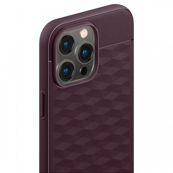 Caseology iPhone 14 Pro Max Deksel Parallax Mag Burgundy Bean