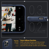 Caseology iPhone 14 Pro Max Deksel Parallax Mag Midnight Blue
