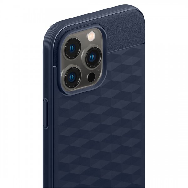 Caseology iPhone 14 Pro Max Deksel Parallax Mag Midnight Blue