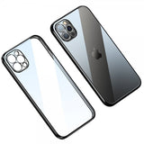 Sulada iPhone 14 Pro Max Deksel Belagt Kant Svart