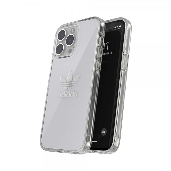 Adidas iPhone 14 Pro Max Deksel Protective Clear Case Transparent