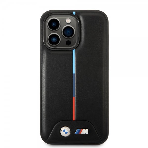 BMW iPhone 14 Pro Max Deksel Tikattu Svart