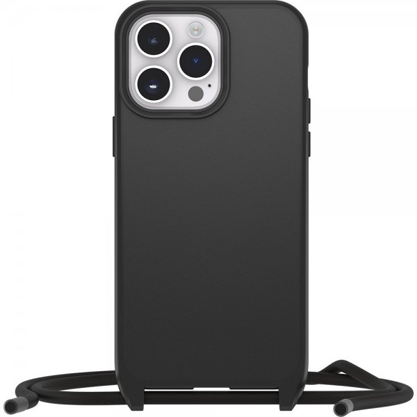 Otterbox iPhone 14 Pro Max Deksel React Necklace MagSafe Svart