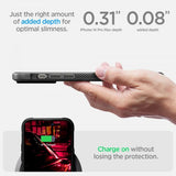 Spigen iPhone 14 Pro Max Deksel Rugged Armor MagFit Matte Black