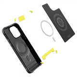 Spigen iPhone 14 Pro Max Deksel Rugged Armor MagFit Matte Black