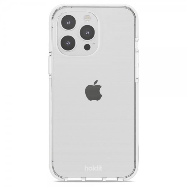 holdit iPhone 14 Pro Max Deksel Seethru White