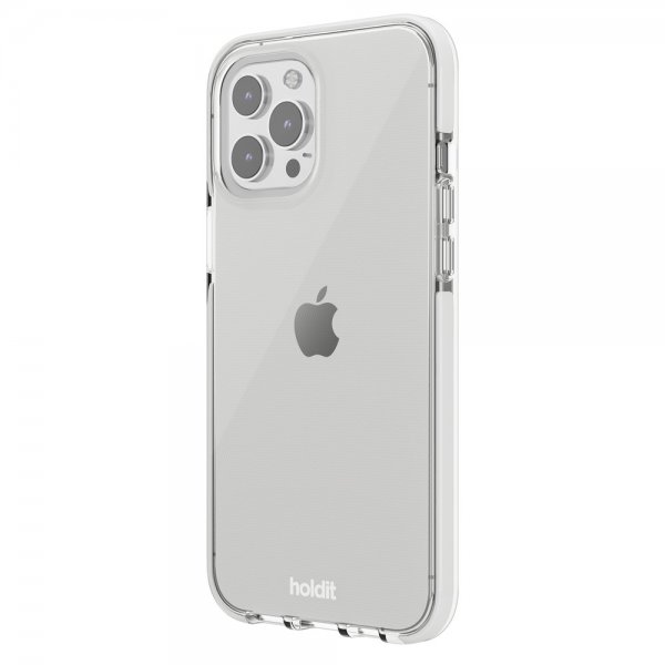 holdit iPhone 14 Pro Max Deksel Seethru White