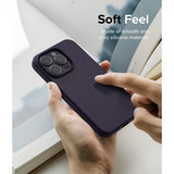 Ringke iPhone 14 Pro Max Deksel Silikoni Deep Purple