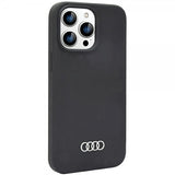 Audi iPhone 14 Pro Max Deksel Silikoni Svart