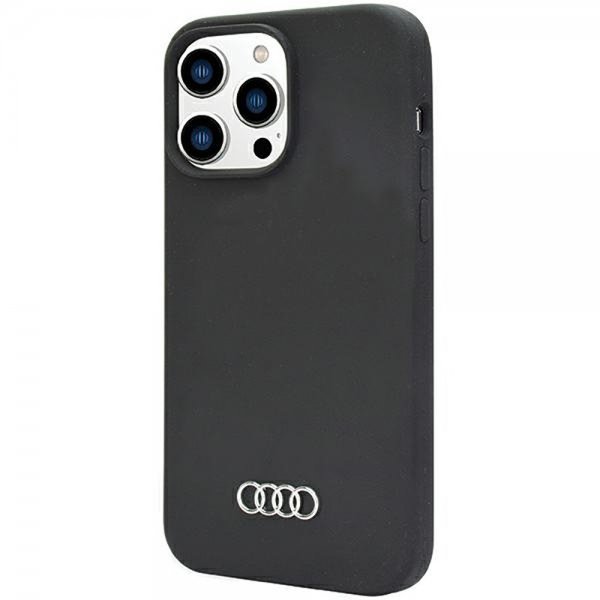 Audi iPhone 14 Pro Max Deksel Silikoni Svart