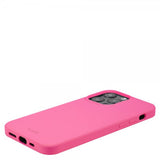 holdit iPhone 14 Pro Max Deksel Silikon Bright Pink
