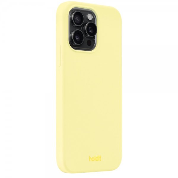 holdit iPhone 14 Pro Max Deksel Silikon Lemonade
