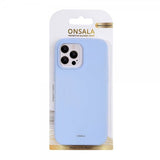 Onsala iPhone 14 Pro Max Deksel Silikon Light Blue