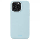 holdit iPhone 14 Pro Max Deksel Silikon Mineral Blue