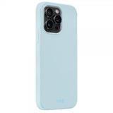 holdit iPhone 14 Pro Max Deksel Silikon Mineral Blue