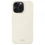 holdit iPhone 14 Pro Max Deksel Silikon Soft Linen