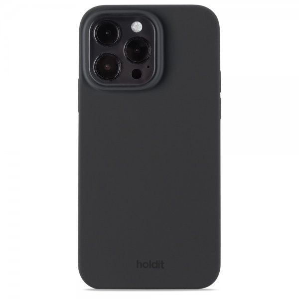 holdit iPhone 14 Pro Max Deksel Silikon Svart