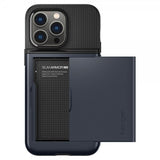 Spigen iPhone 14 Pro Max Deksel Slim Armor CS Metal Slate