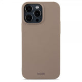 holdit iPhone 14 Pro Max Deksel Slim Case Mocha Brown