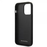 Mercedes Benz iPhone 14 Pro Max Deksel Star Pattern Svart