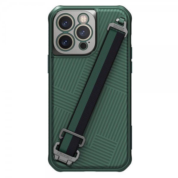 Nillkin iPhone 14 Pro Max Deksel Strap Case Grønn