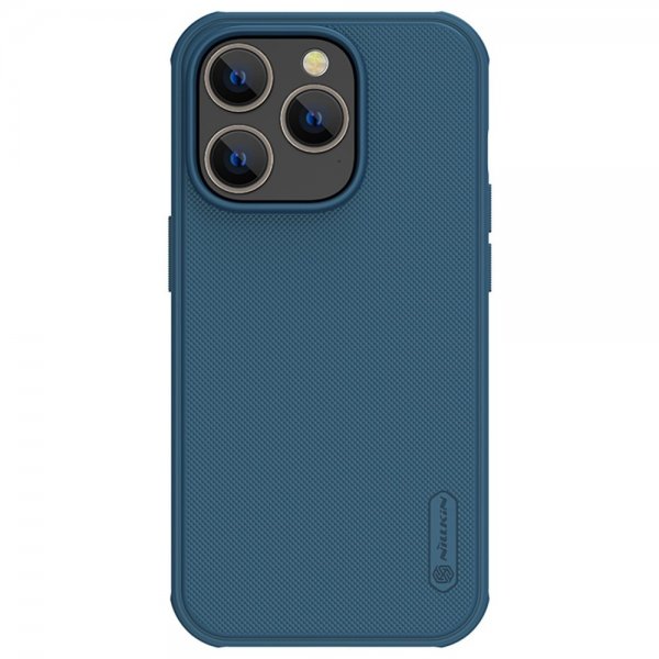 Nillkin iPhone 14 Pro Max Deksel Super Frosted Shield Pro Blå