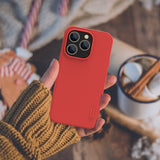 Nillkin iPhone 14 Pro Max Deksel Super Frosted Shield Pro Rød